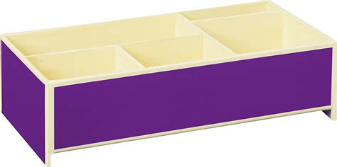 Semikolon A4 Stackable Boxes Storage Plum Purple