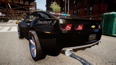 Chevrolet Camaro Concept Police Para Gta 4