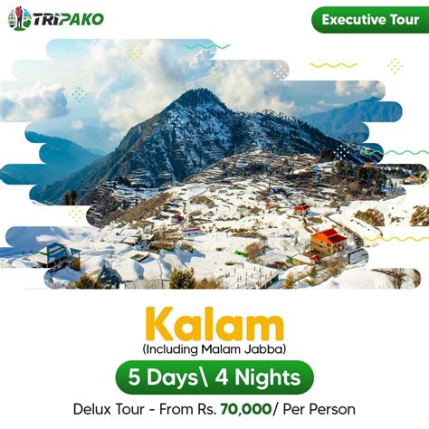 Kalam And Malam Jabba Honeymoon Standard Package Tripako