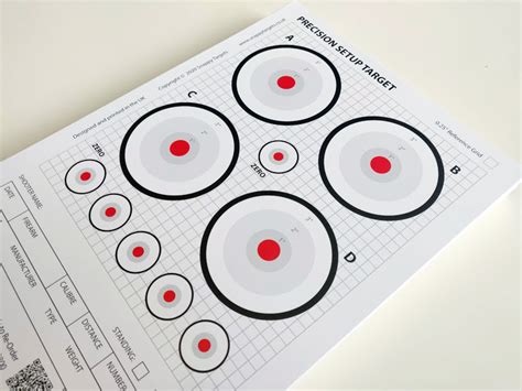 Precision Setup Targets Rimfire Centrefire And Air Rifle Snappy