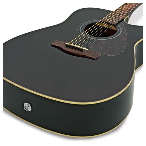 Yamaha Fx370c Electro Acoustic Black At Gear4music