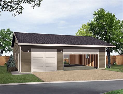 Garage Plan 49162 3 Car Garage