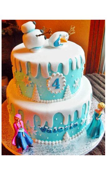 Mencari gambar kue ulang tahun untuk orang tercinta? Gambar Kue Ulang Tahun Princess Frozen Disney Unik Dan ...
