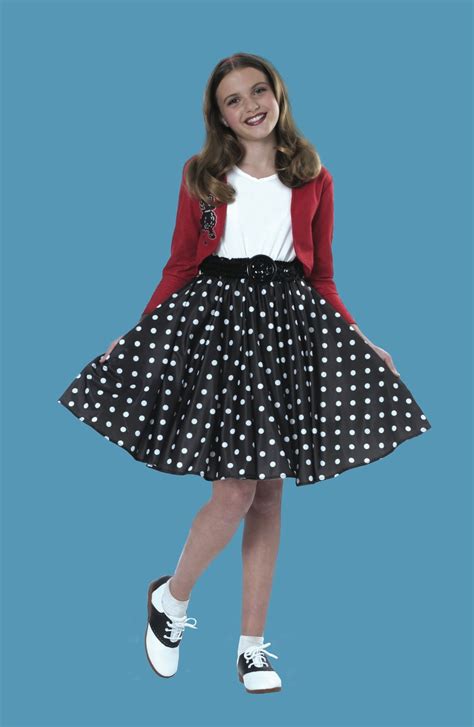 Buy Polka Dot Rocker Child Costume Size S Online In Australia