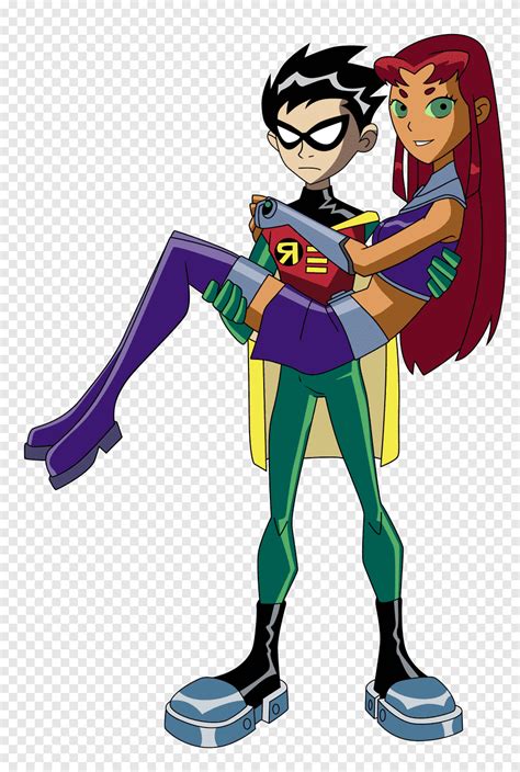 Free Download Robin Starfire Raven Superhero Art Teen Titans