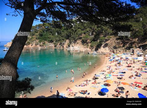 Aiguablava Beach Near Begur Costa Brava Catalonia Spain Europe Stock Photo Alamy