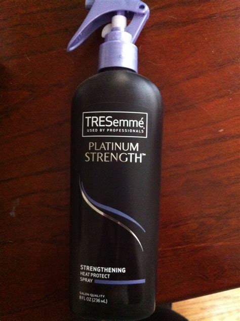Tresemmé thermal creations heat tamer spray stands up to flat irons and curling irons by guarding against heat and friction, leaving hair shiny and enviably soft. TRESEmme heat protect spray