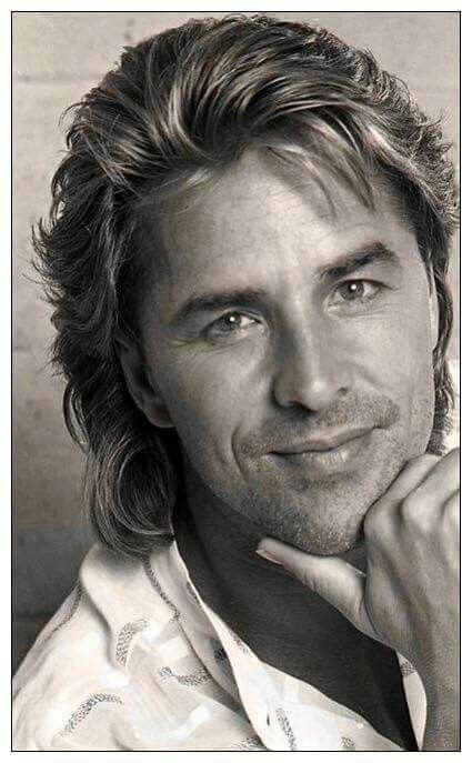 Dwayne the rock johnson hairstyle. Pin by Dawn Wilborn on hairstyles (With images) | Don johnson, Miami vice, Beautiful men