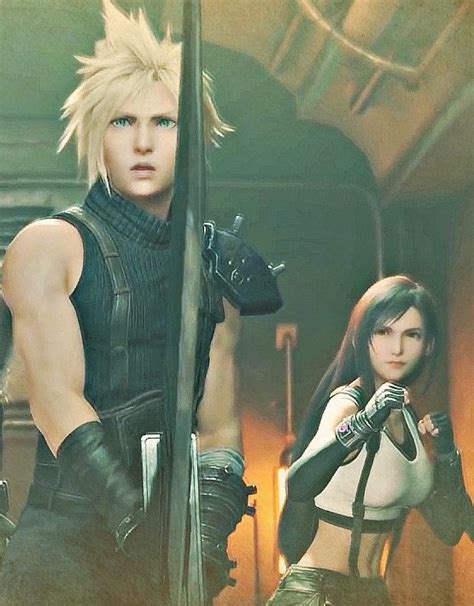 Pin By Muhwei On Final Fantasy Vii Cloud And Tifa Final Fantasy
