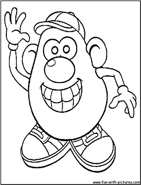 Just click to print out your copy of this potato head coloring page. Mr Potato Head Coloring Page - Coloring Home