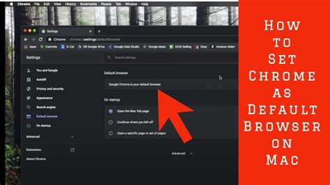 We may earn a commission for purchases using. How to Set Chrome as Default Browser on Mac 2020 - YouTube