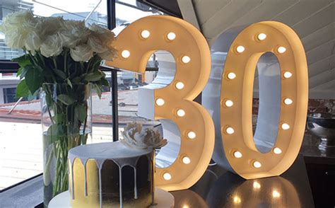 Light up letters is perfect for parties, weddings and more. Giant Numbers | Light Up Letter Co