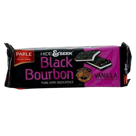 Parle Hide And Seek Black Bourbon Vanilla Biscuit Packaging Type
