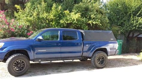My Truck With Canvas Camper Shell Camper Shells 2014 Tacoma Trucks