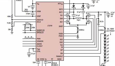 5 watt led driver circuit diagram