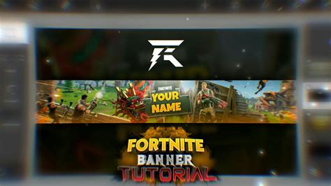 Tutorial How To Make A Fortnite Youtube Banner In Android Ps Touch My