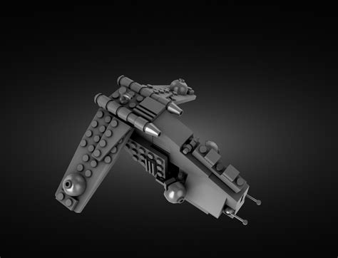 Free Stl File Lego Star Wars Mini Republican Gunship ⭐・3d Printable