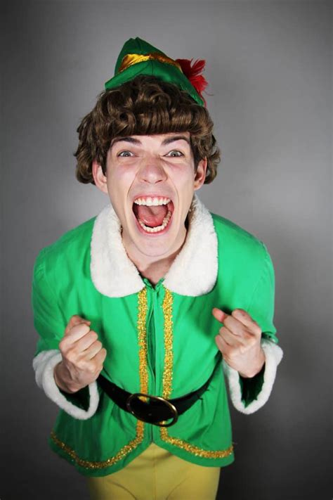 Buddy The Elf Will Ferrell Adult Costume Snog The Frog