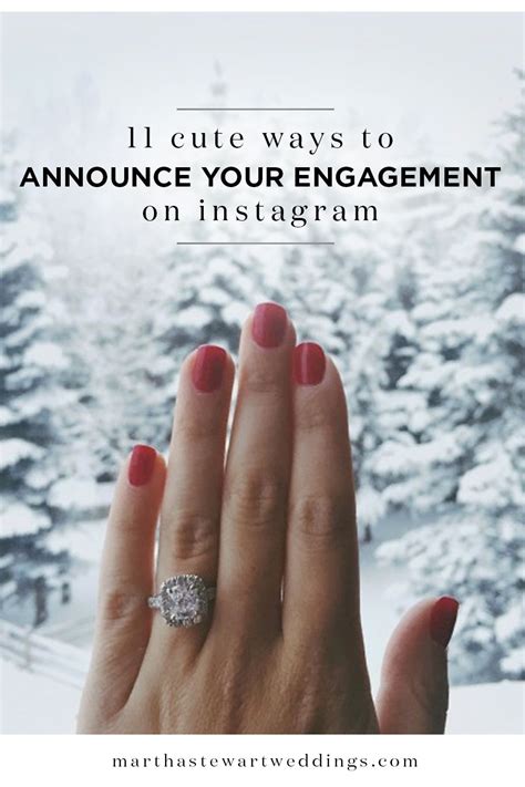11 cute ways to announce your engagement on instagram engagement annoucement creative