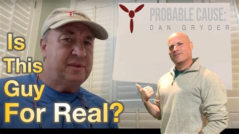 Dan Gryder Probable Cause Need To Make A Correction History X Youtube