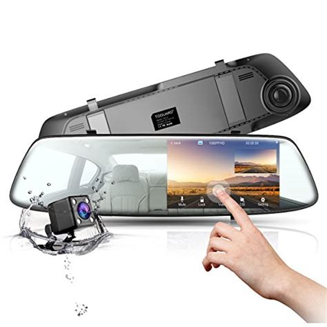 Dash Cam Backup Camera Toguard Mirror Dash Cam Rear View Dual Lens 43