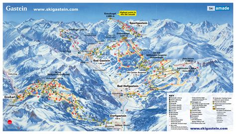 Bad Gastein Ski Resort Guide Location Map And Bad Gastein Ski Holiday