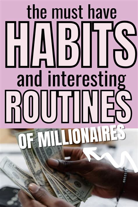 Secret Morning Routines And Habits Of Millionaires Billionaires In