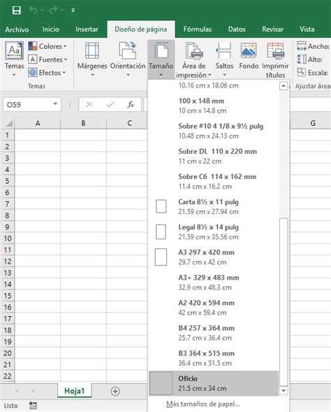 Cómo Imprimir En Tamaño Oficio En Excel • Excel Total