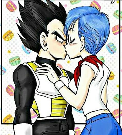 Bulma Kissing Vegeta Vegeta Y Bulma Bulma Artistas