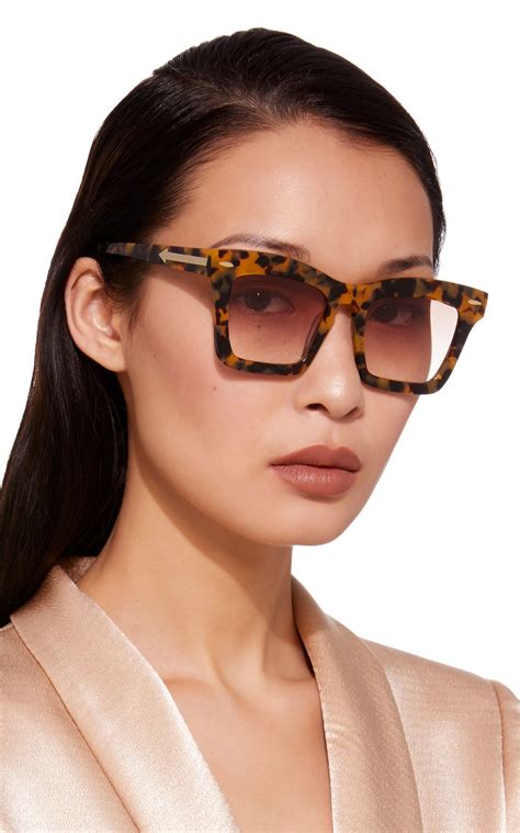 Banks Square Acetate Sunglasses By Karen Walker Moda Operandi