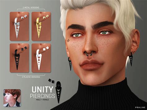 The Sims Resource Unity Piercings
