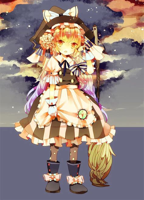 Kirisame Marisa~touhou By Cha Goma Anime Animation Zelda Characters