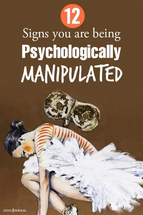 12 Signs You Are Being Psychologically Manipulated