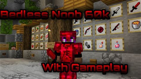 Bedless Noob 60k Pvp Texture Pack For Mcpe Minecraft Pocket Edition