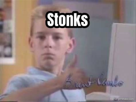 Stonks Meme Generator