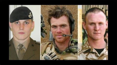 Bbc News Three British Soldiers Returned Home