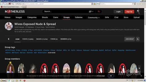 Malware Analysis Https Motherless Com G Wives Exposed Nude Spread Malicious Activity ANY