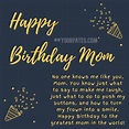 60 Happy Birthday Wishes For Mom - Happy Birthday Mom