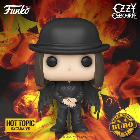 Ozzy Osbourne Funko Pop Vinyl Figure Búho Rock Shop