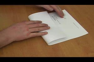 In einem langen umschlag faltest du den brief so, dass er zu jeweils einem. Briefumschlag Aus Din A4 Falten