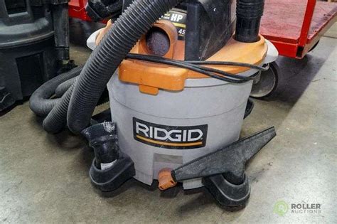 Ridgid Wd12450 Shop Vacuum Roller Auctions