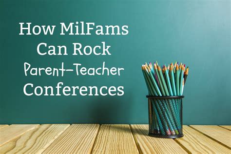 How Milfams Can Rock Parent Teacher Conferences