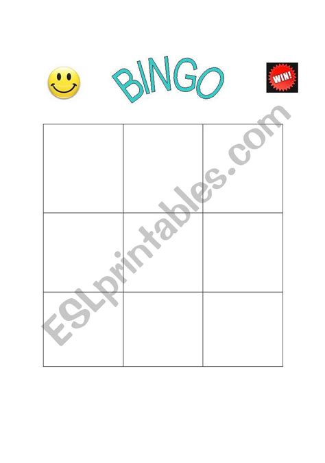 Free Printable Blank Bingo Cards 4x4 If A Set Doesnt Have Enough