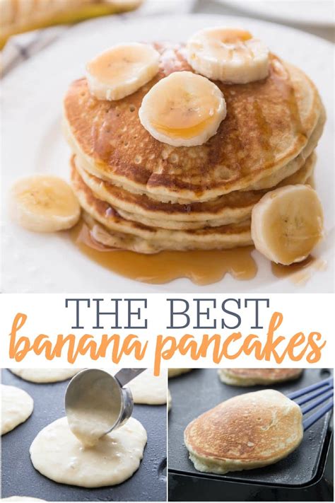 Quick And Easy Banana Pancakes Recipe Video Lil Luna