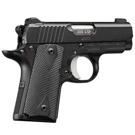 Kimber Micro 380 Acp 6rd Pistol Blackout Sights 3700601 The Gun Store Eu