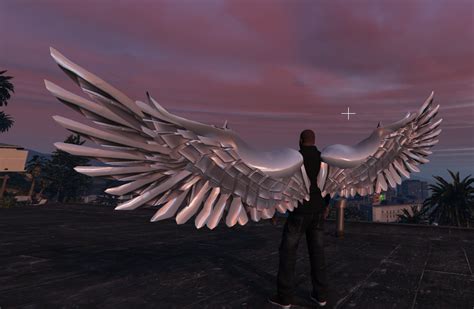 Angel Wings Retexture Realistic Wings Metal Gta5