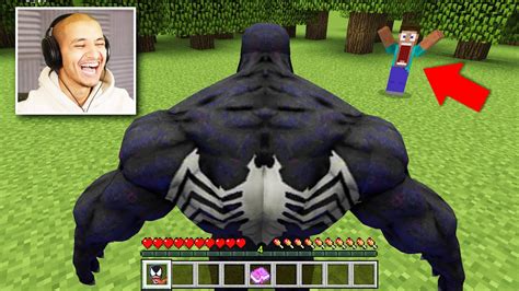 Trolling As Venom In Minecraft Youtube
