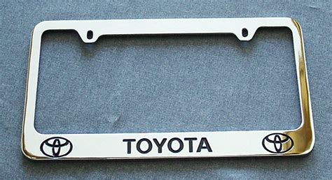 Toyota License Plate Frame