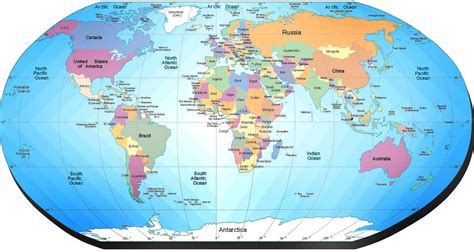 Mapa Político Del Mundo Mapas Políticos Atlas Del Mundo
