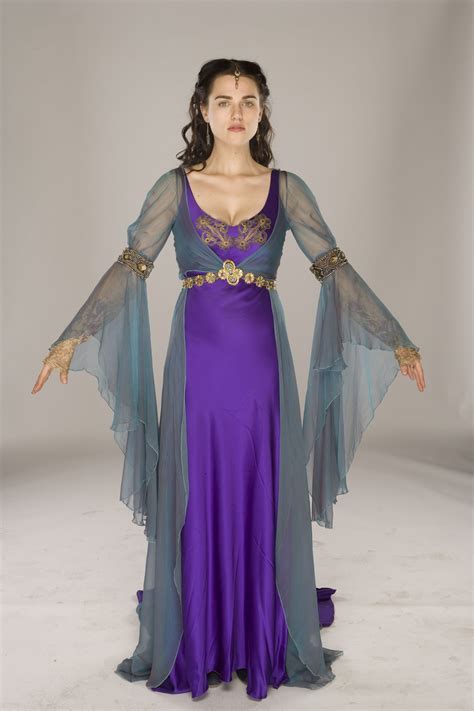 Merlin Photoshoot For Morgana Portrayed By Katie Mcgrath Robe